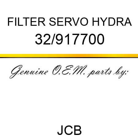 FILTER SERVO HYDRA 32/917700
