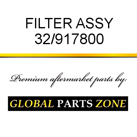 FILTER ASSY 32/917800