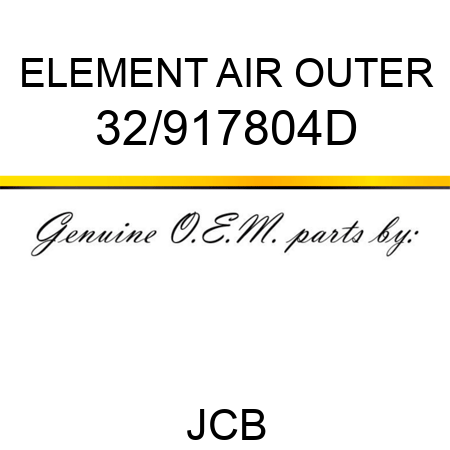 ELEMENT AIR OUTER 32/917804D