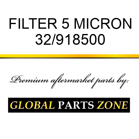 FILTER 5 MICRON 32/918500