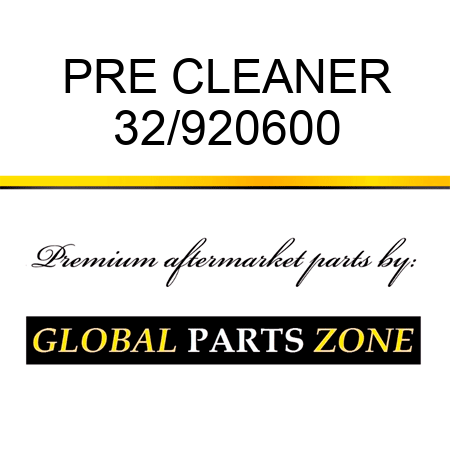 PRE CLEANER 32/920600
