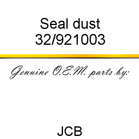 Seal, dust 32/921003