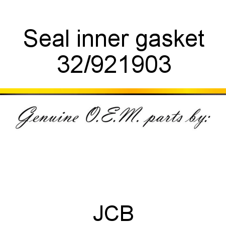 Seal, inner gasket 32/921903