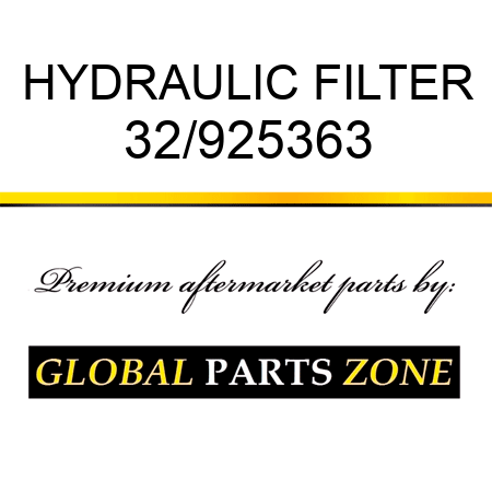 HYDRAULIC FILTER 32/925363
