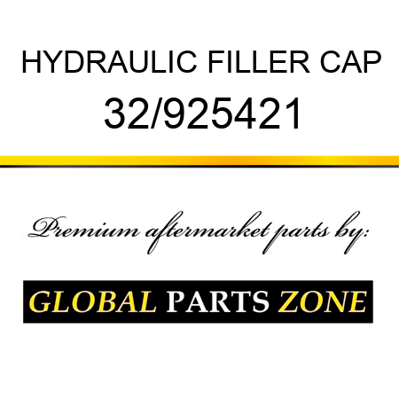 HYDRAULIC FILLER CAP 32/925421