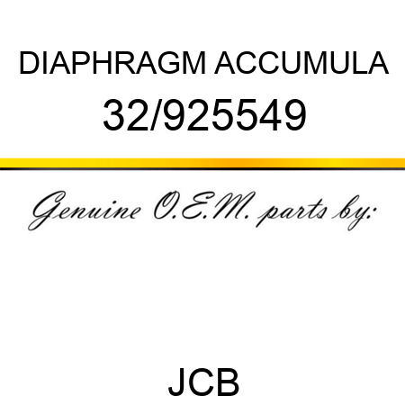 DIAPHRAGM ACCUMULA 32/925549