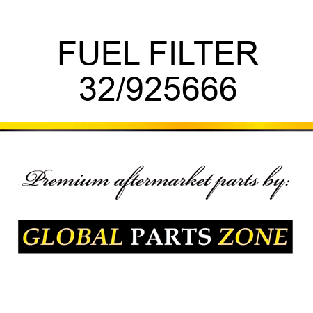 FUEL FILTER 32/925666
