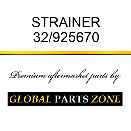 STRAINER 32/925670