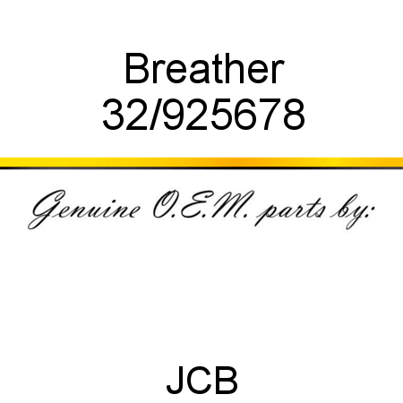 Breather 32/925678