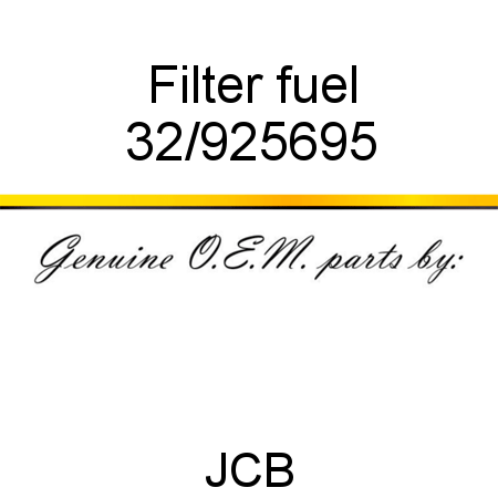 Filter, fuel 32/925695