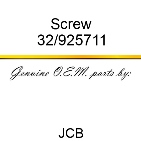 Screw 32/925711