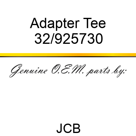 Adapter Tee 32/925730
