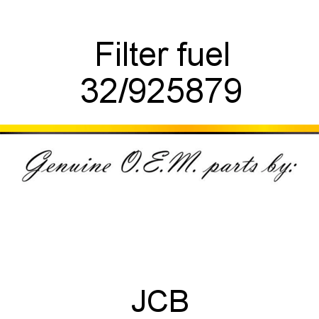 Filter, fuel 32/925879