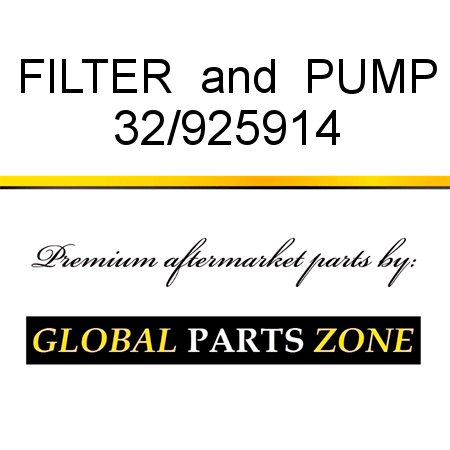 FILTER & PUMP 32/925914