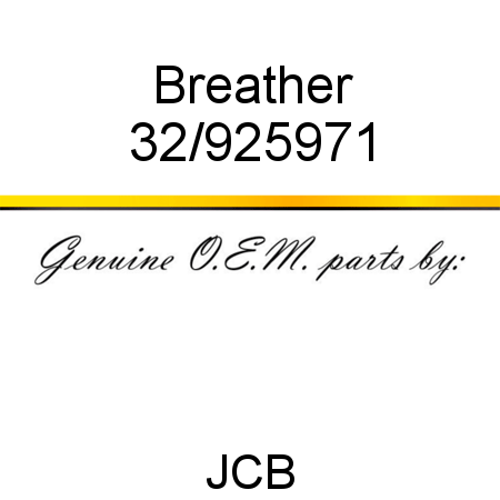 Breather 32/925971