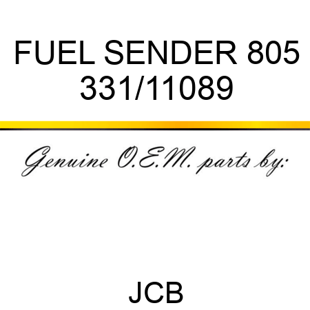 FUEL SENDER 805 331/11089