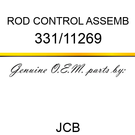 ROD CONTROL ASSEMB 331/11269