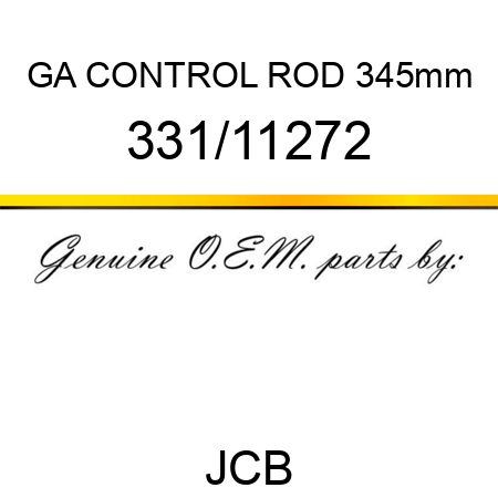 GA CONTROL ROD 345mm 331/11272