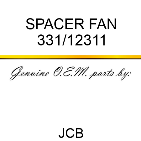 SPACER FAN 331/12311