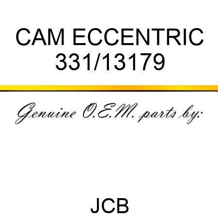 CAM ECCENTRIC 331/13179