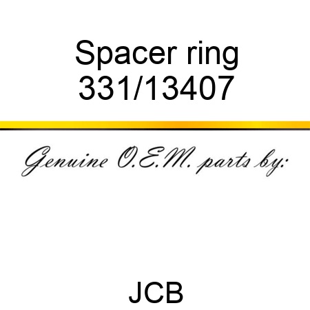 Spacer ring 331/13407