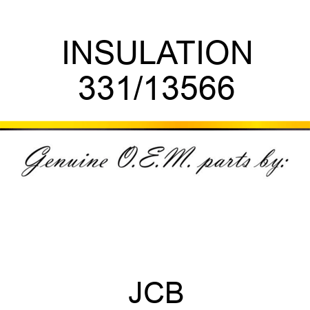 INSULATION 331/13566