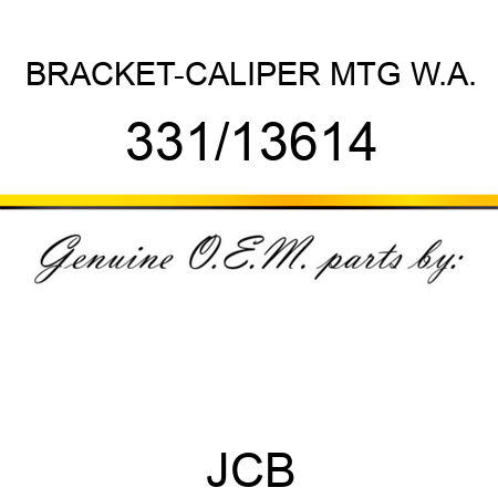 BRACKET-CALIPER MTG W.A. 331/13614
