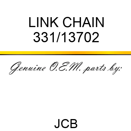 LINK CHAIN 331/13702