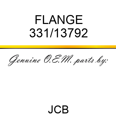 FLANGE 331/13792
