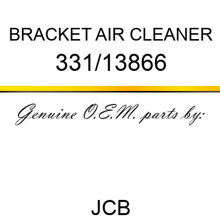 BRACKET AIR CLEANER 331/13866