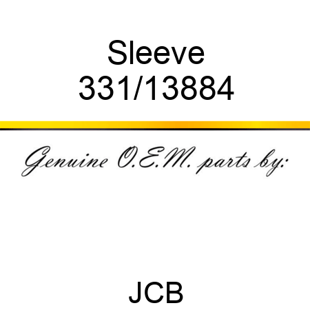Sleeve 331/13884