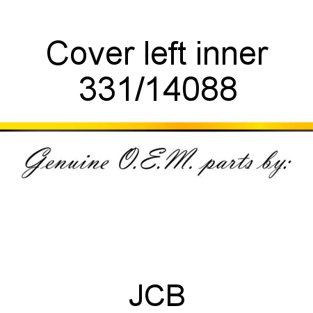 Cover, left inner 331/14088