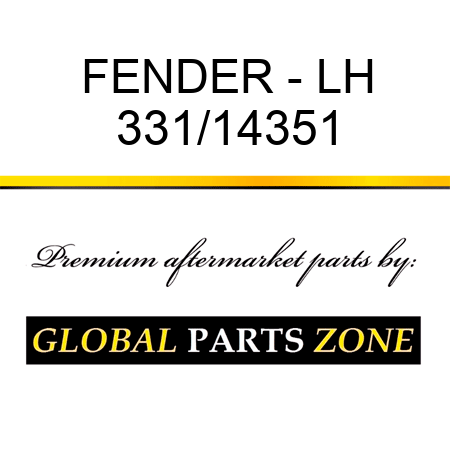 FENDER - LH 331/14351