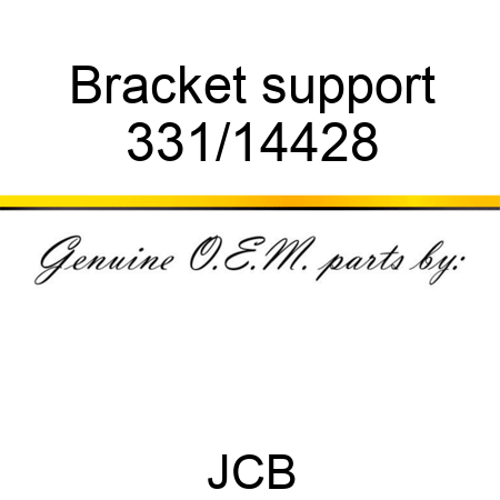 Bracket support 331/14428