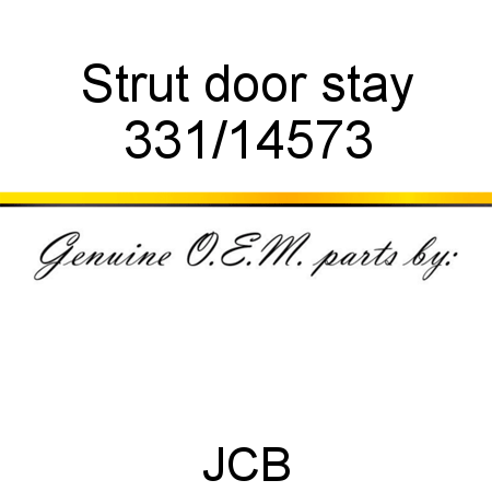 Strut, door stay 331/14573