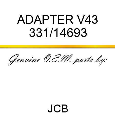 ADAPTER V43 331/14693
