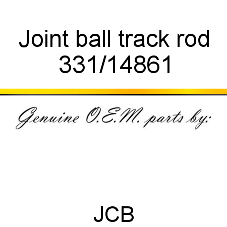 Joint, ball, track rod 331/14861
