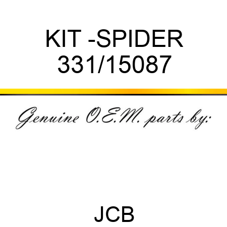 KIT -SPIDER 331/15087
