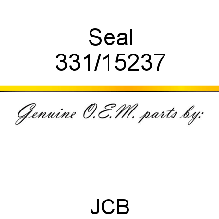 Seal 331/15237