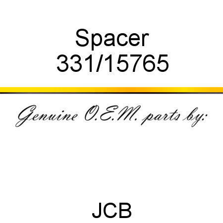 Spacer 331/15765