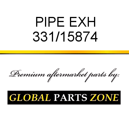 PIPE EXH 331/15874