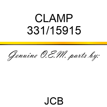 CLAMP 331/15915