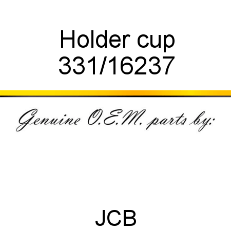 Holder, cup 331/16237