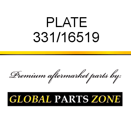 PLATE 331/16519