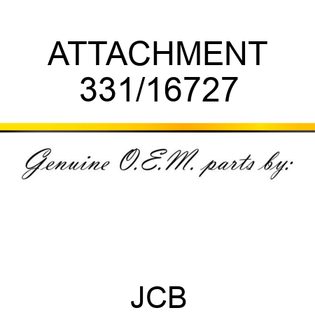 ATTACHMENT 331/16727