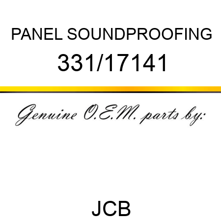 PANEL SOUNDPROOFING 331/17141