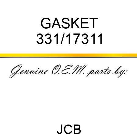 GASKET 331/17311