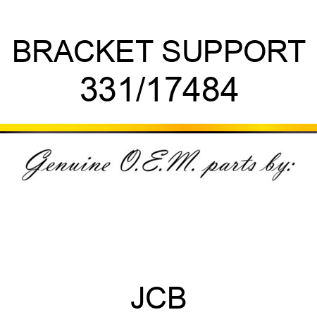 BRACKET, SUPPORT 331/17484