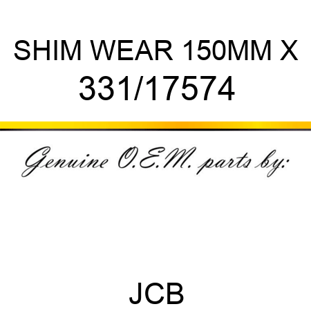 SHIM WEAR 150MM X 331/17574