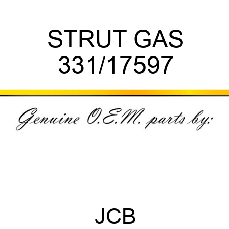 STRUT GAS 331/17597